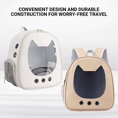 Portable Travel Cat Pet Carrier Backpack