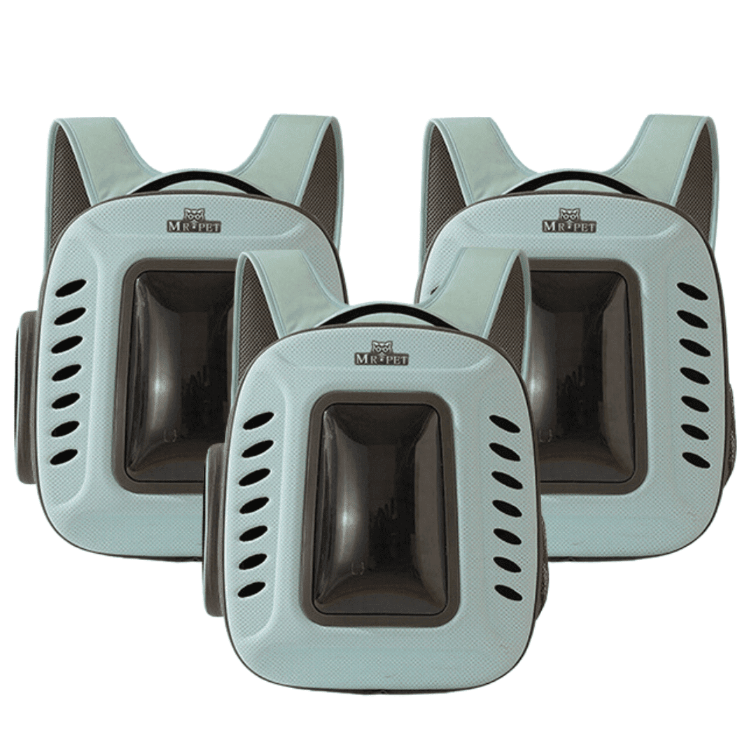 Foldable Cat Carrier Backpack Triple Bundle