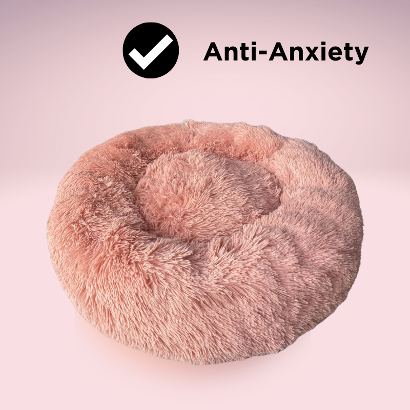 Family Anti Anxiety Fluffy Cat Bed (Limited Edition Removable Cover ...